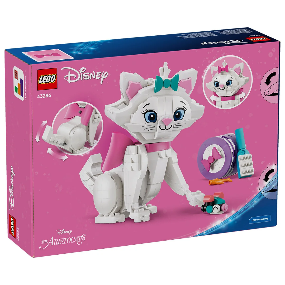 LEGO Disney The Aristocats Adorable Marie 43286 369-Piece Set - Image 9