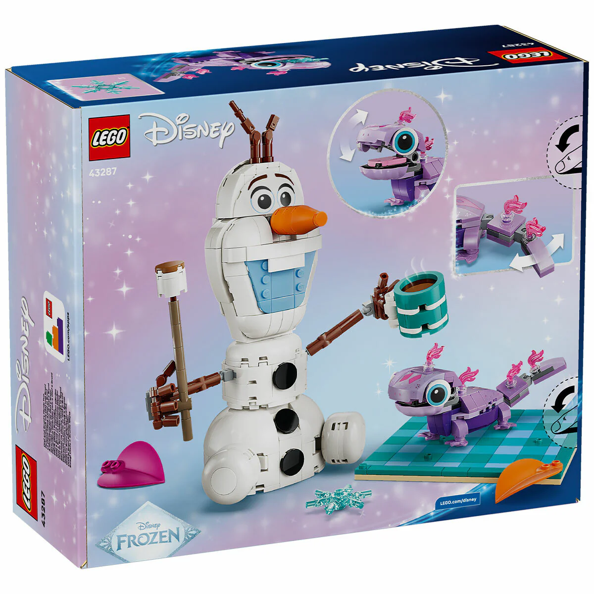 LEGO Disney Frozen Olaf & Bruni Picnic Fun 43287 478-Piece Set - Image 7