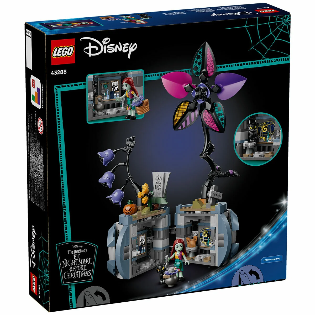 LEGO Disney Sally’s Flowerpot 43288 346-Piece Build Set for Ages 9+ - Image 6