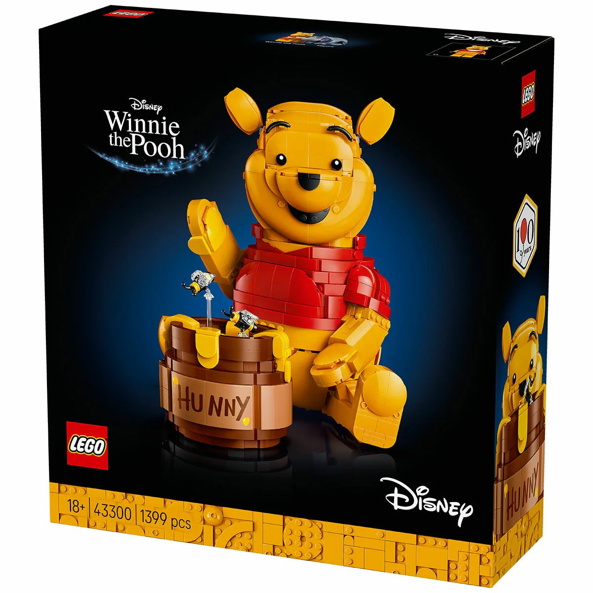 LEGO Disney Winnie the Pooh Classic Decoration 43300 1399pc Collectible - Image 7