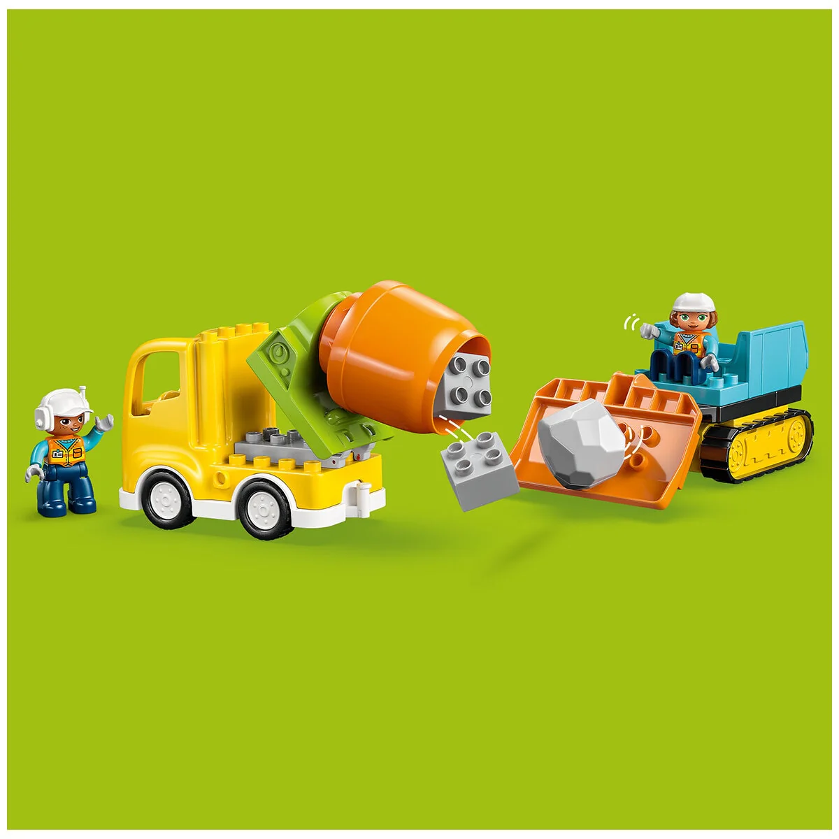 LEGO DUPLO 3-in-1 Construction Site & Vehicles Set 10476 Toddler 3+ - Image 10