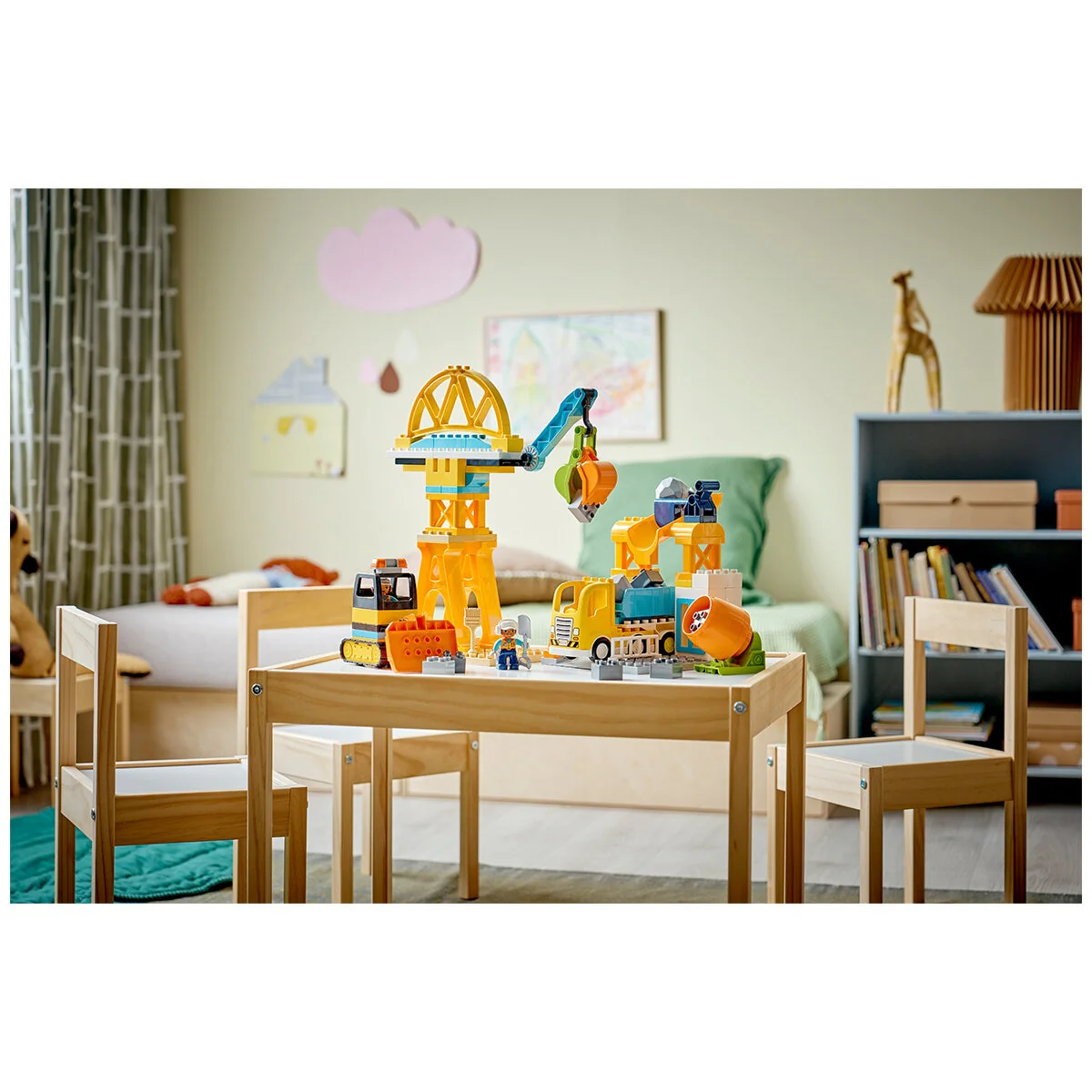 LEGO DUPLO 3-in-1 Construction Site & Vehicles Set 10476 Toddler 3+ - Image 2