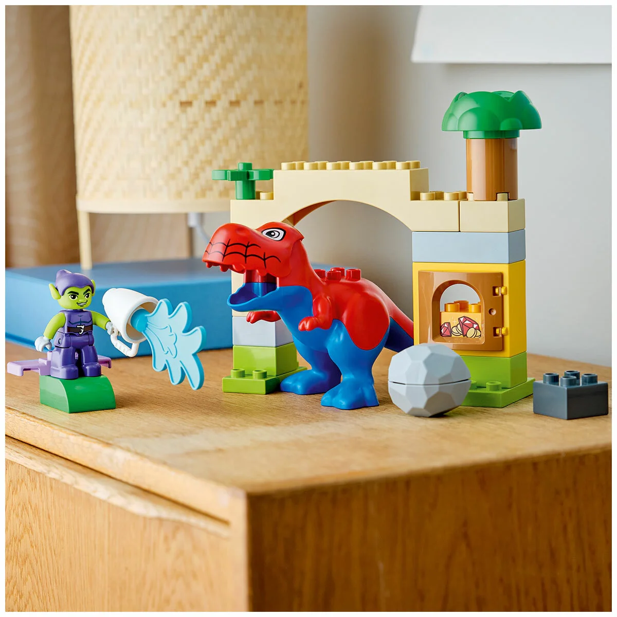 LEGO DUPLO Marvel Spidey-Rex vs Green Goblin Dinosaur 10463 Action - Image 4