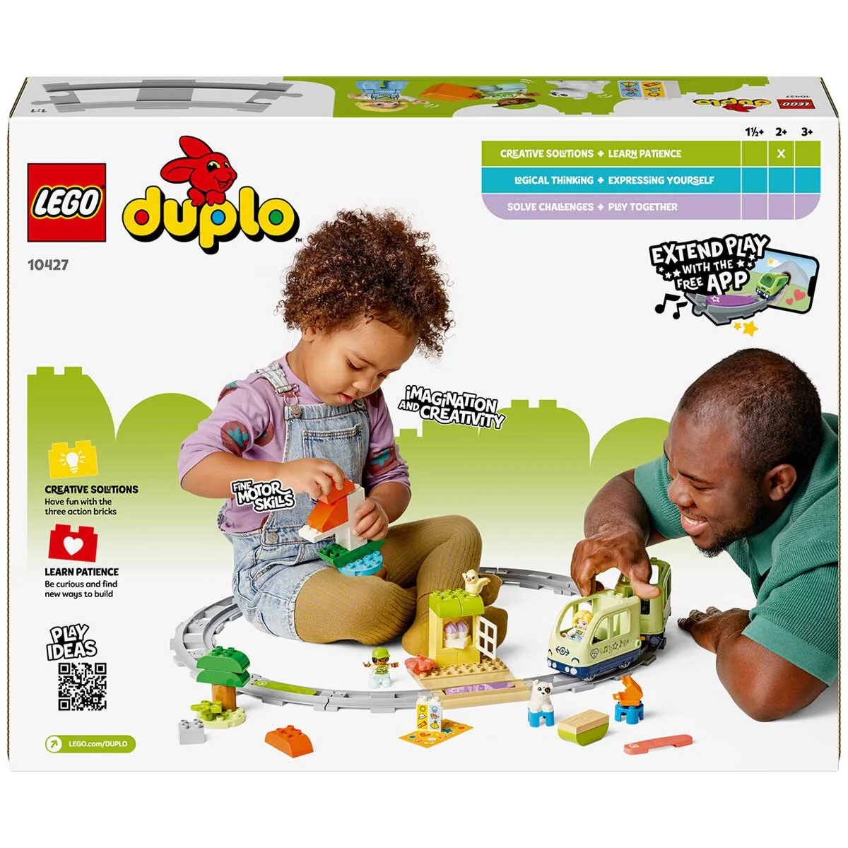 LEGO DUPLO Town Interactive Adventure Train 10427 Ages 2+ Toy - Image 10