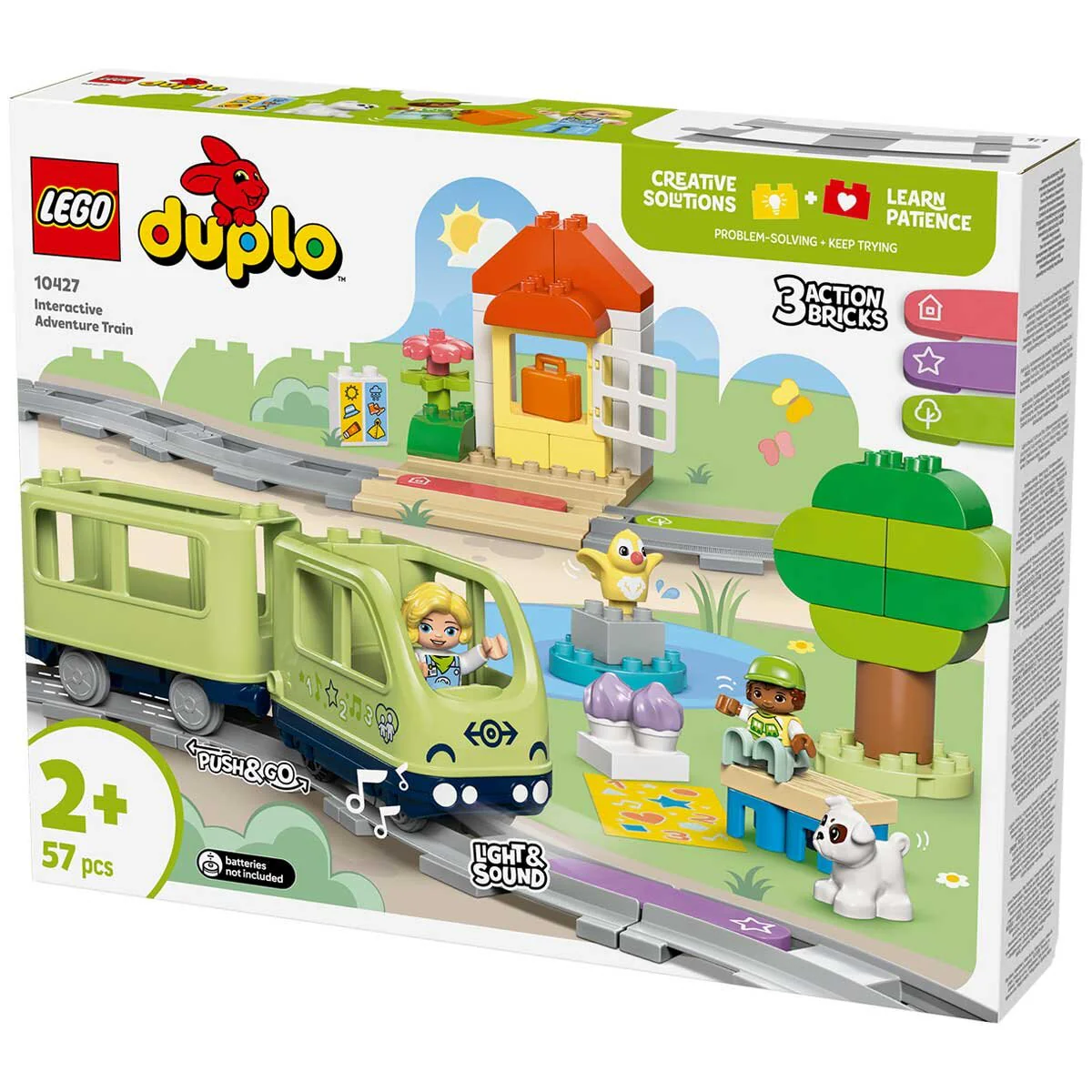 LEGO DUPLO Town Interactive Adventure Train 10427 Ages 2+ Toy - Image 7