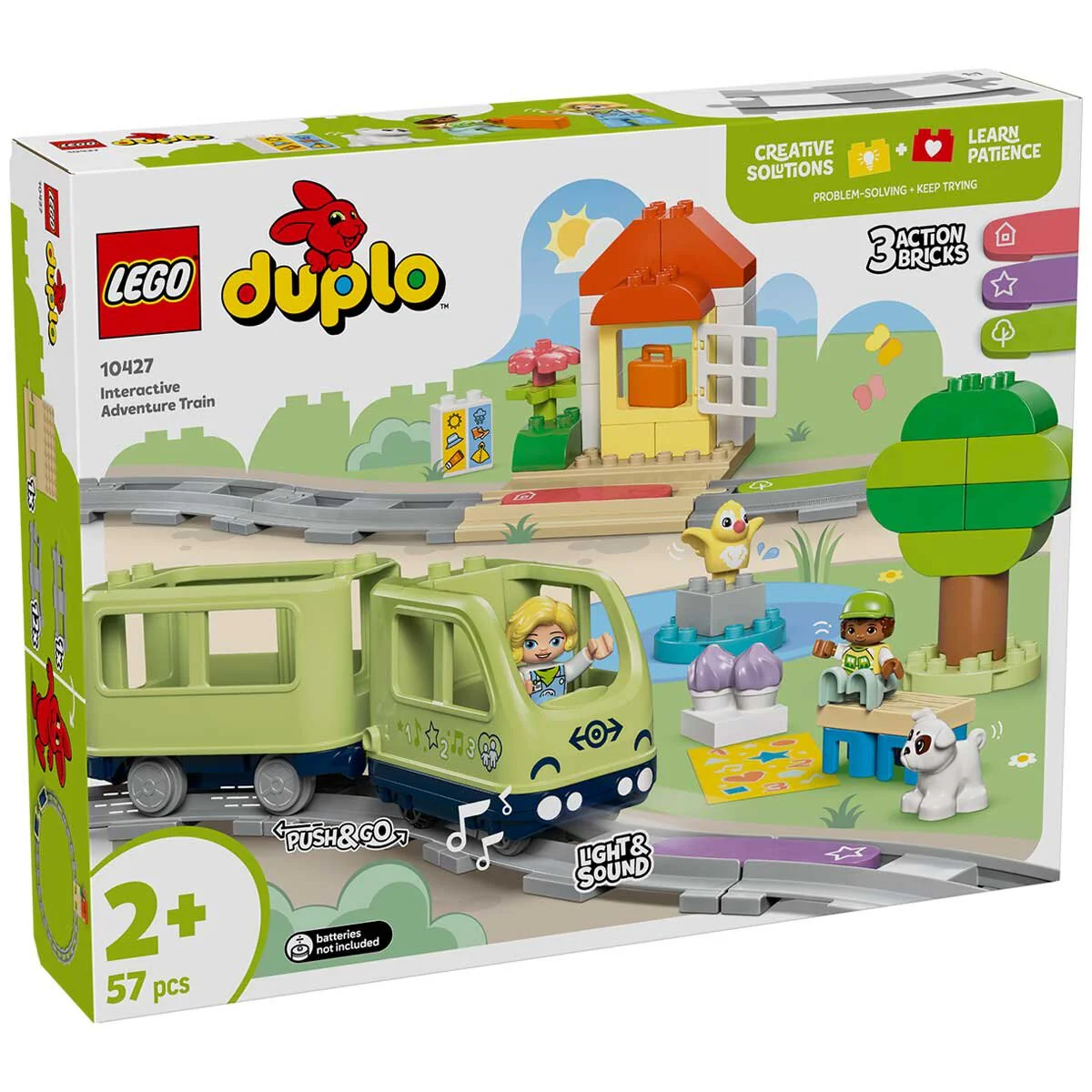 LEGO DUPLO Town Interactive Adventure Train 10427 Ages 2+ Toy - Image 9
