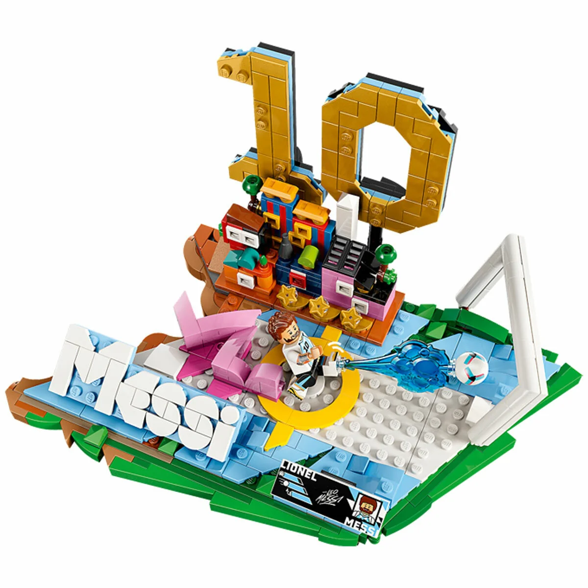 LEGO Editions Lionel Messi Football Highlights 43011 500-Piece Set - Image 4