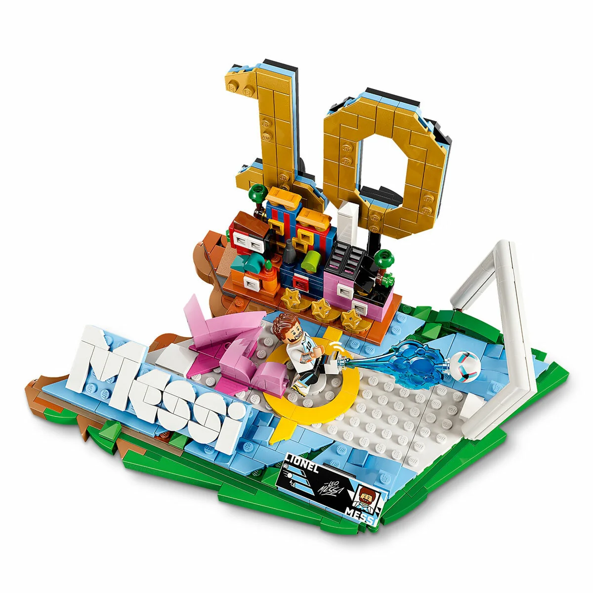 LEGO Editions Lionel Messi Football Highlights 43011 500-Piece Set - Image 7