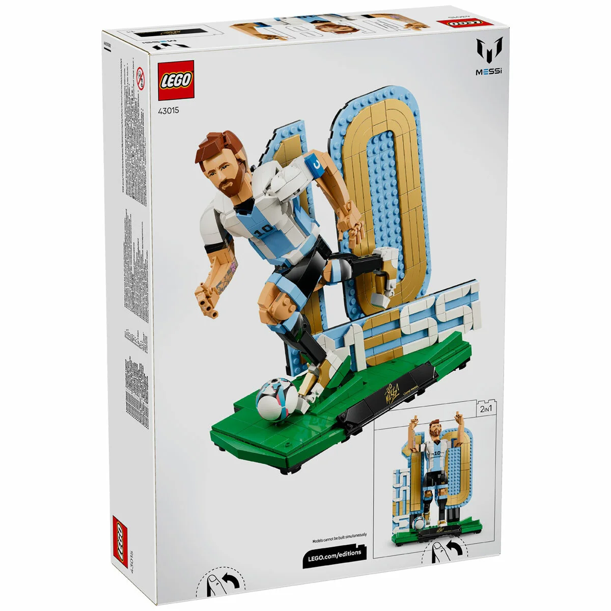 LEGO Lionel Messi Football Legend Set 43015 958-Piece 12+ - Image 2