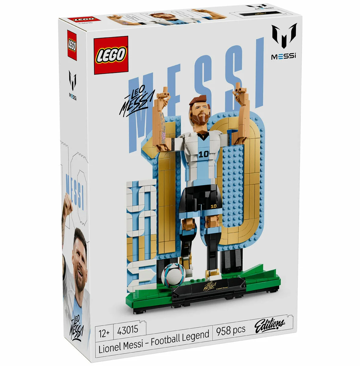 LEGO Lionel Messi Football Legend Set 43015 958-Piece 12+ - Image 3