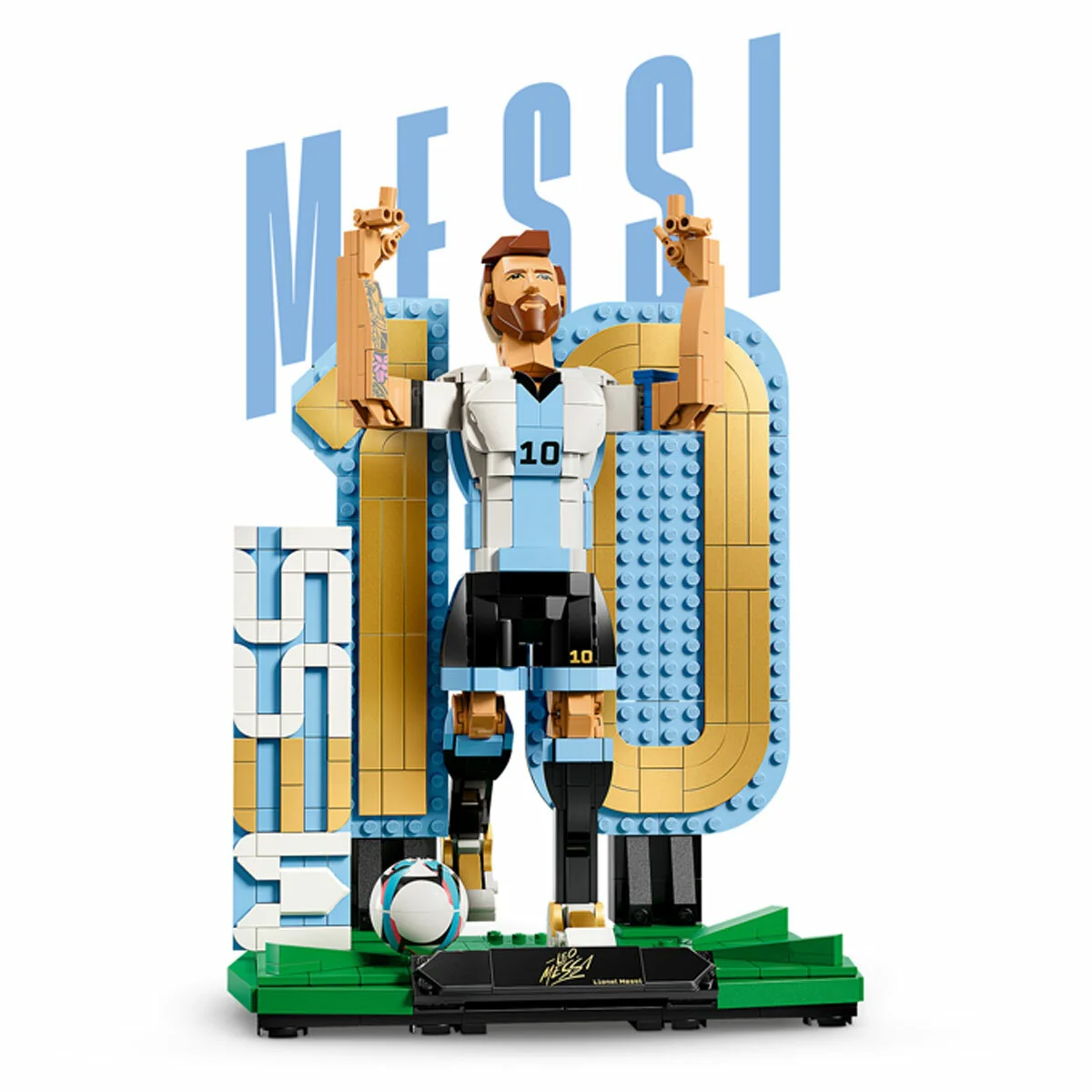 LEGO Lionel Messi Football Legend Set 43015 958-Piece 12+ - Image 5