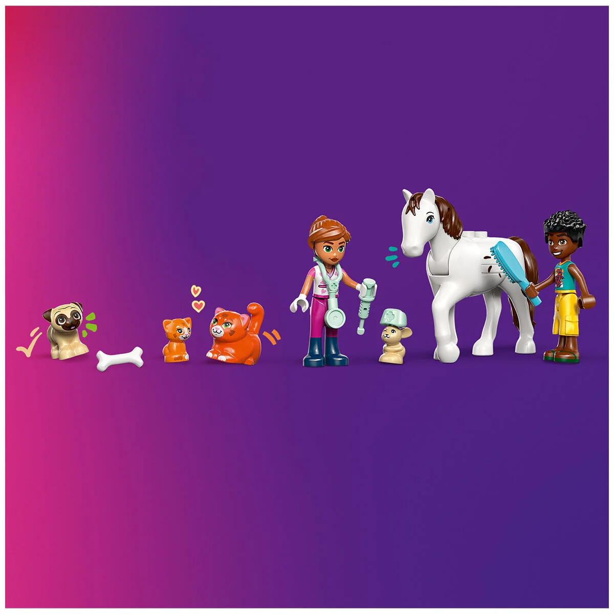 LEGO Friends Animal Vet Clinic 42696 4+ Buildable Vet Playset AU - Image 8