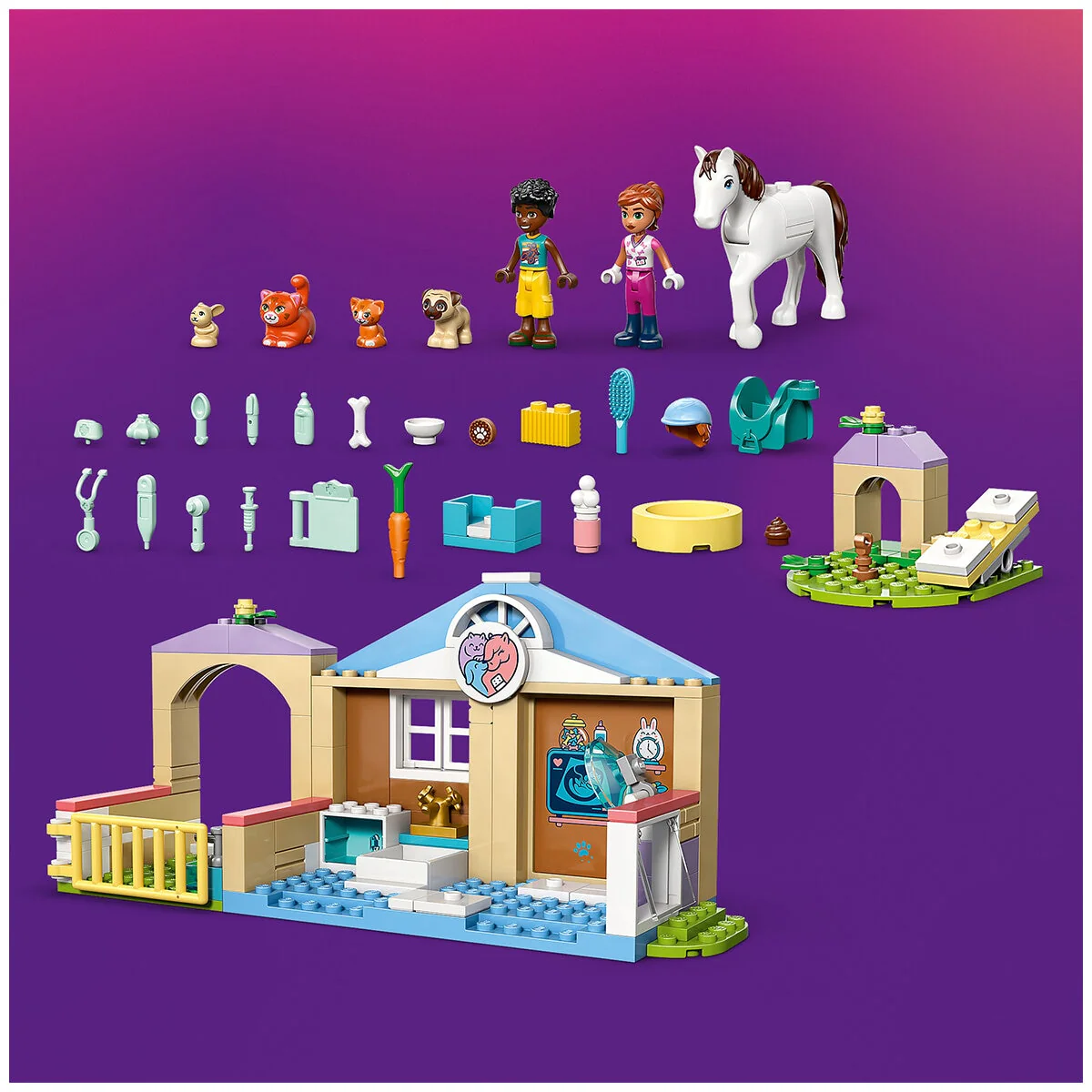 LEGO Friends Animal Vet Clinic 42696 4+ Buildable Vet Playset AU - Image 9