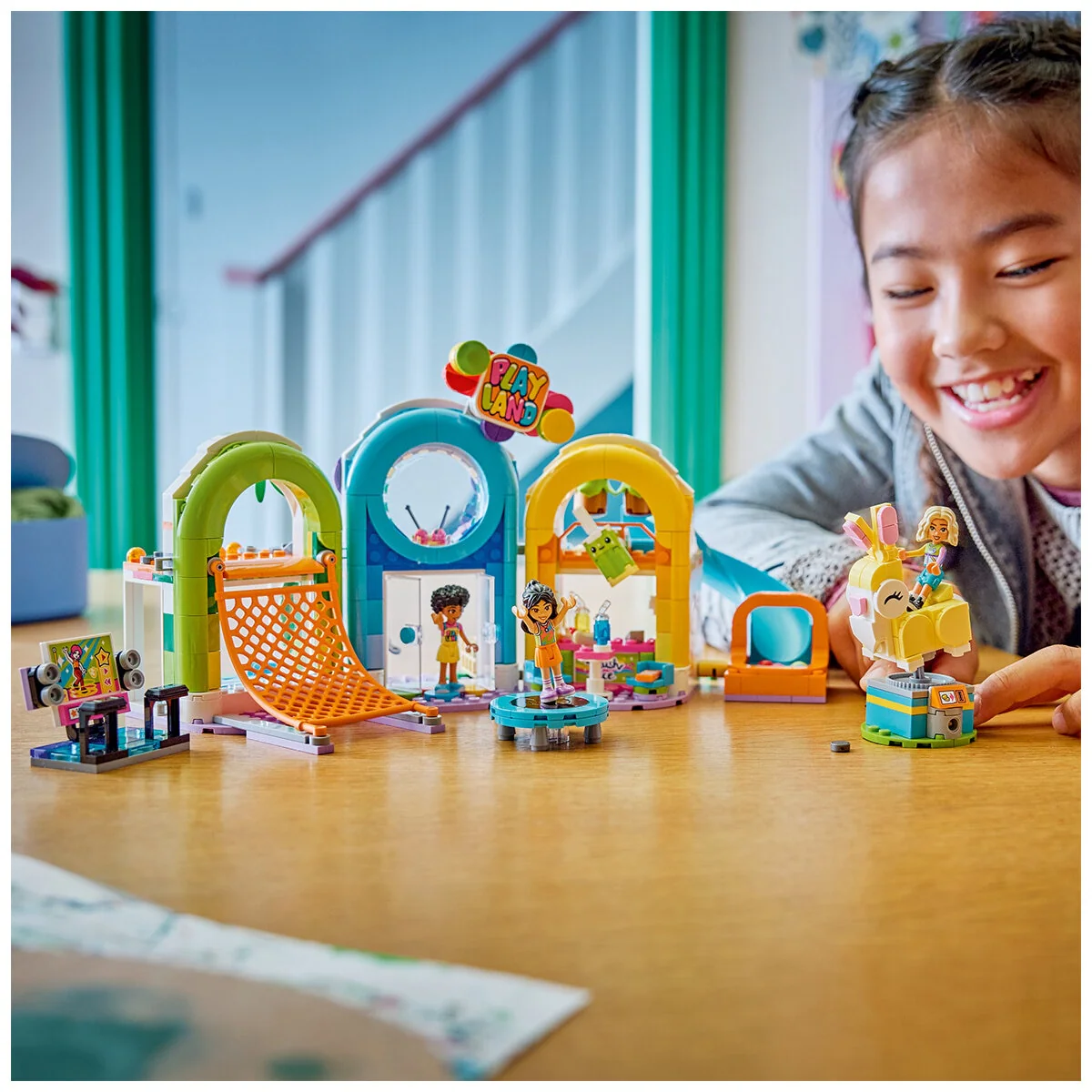 LEGO Friends Fun Indoor Playground 42686 668 Piece Action-Packed Set - Image 2