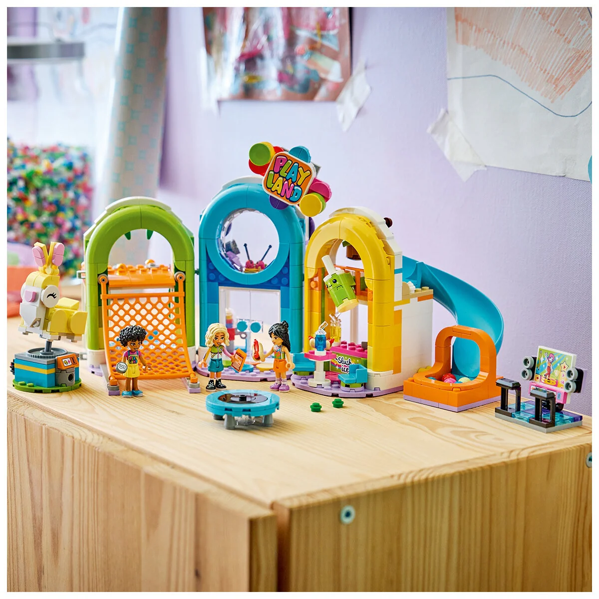 LEGO Friends Fun Indoor Playground 42686 668 Piece Action-Packed Set - Image 3