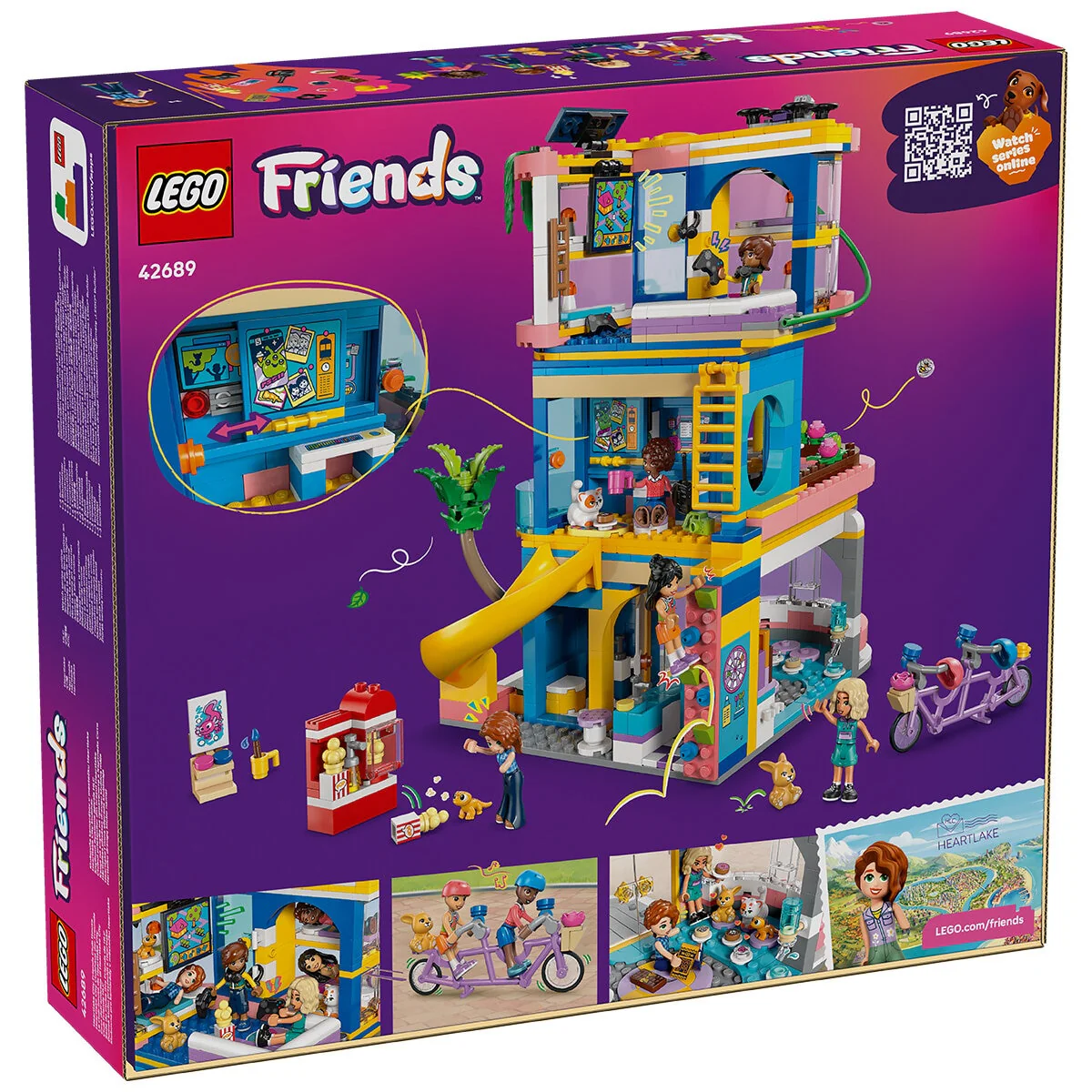 LEGO Friends Heartlake City Club House 42689 794-Piece Set - Image 10