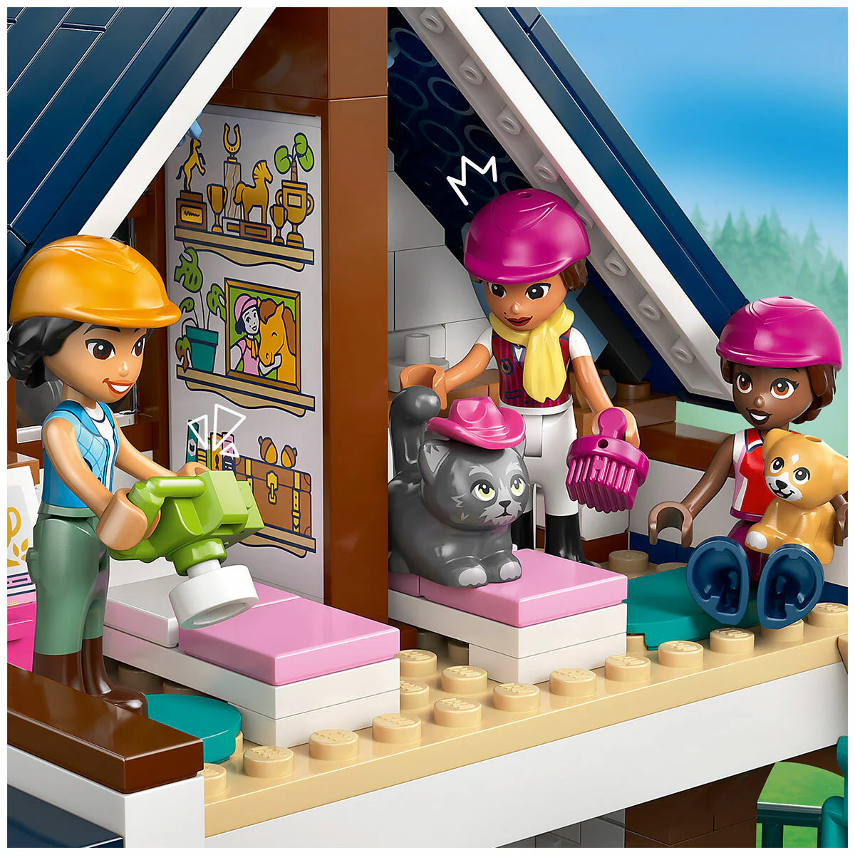 LEGO Friends Creative Horse Stable and Riding Academy 42688 735 Pieces - Image 5