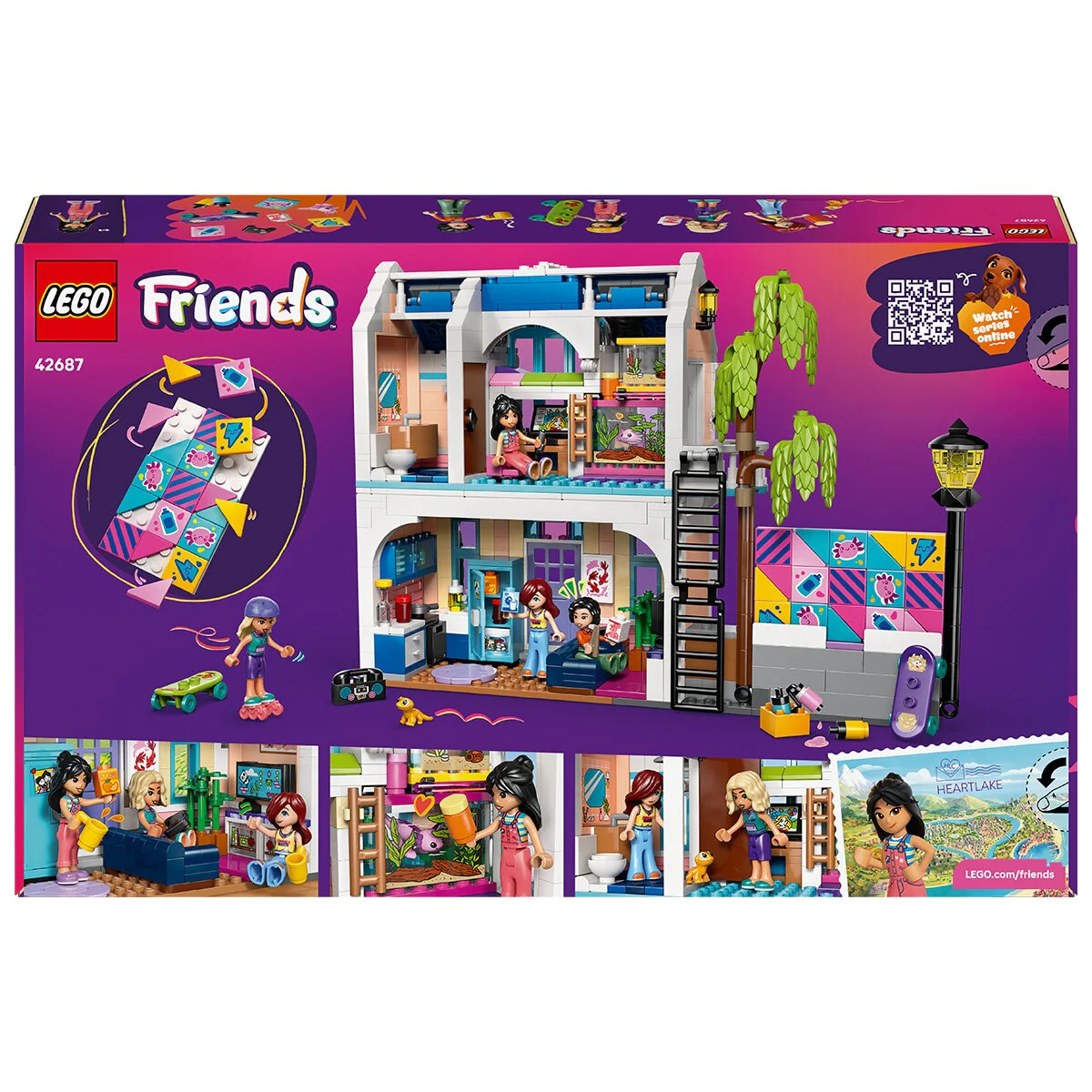 LEGO Friends Liann’s Family House 42687 946-Piece Imaginative Playset - Image 10