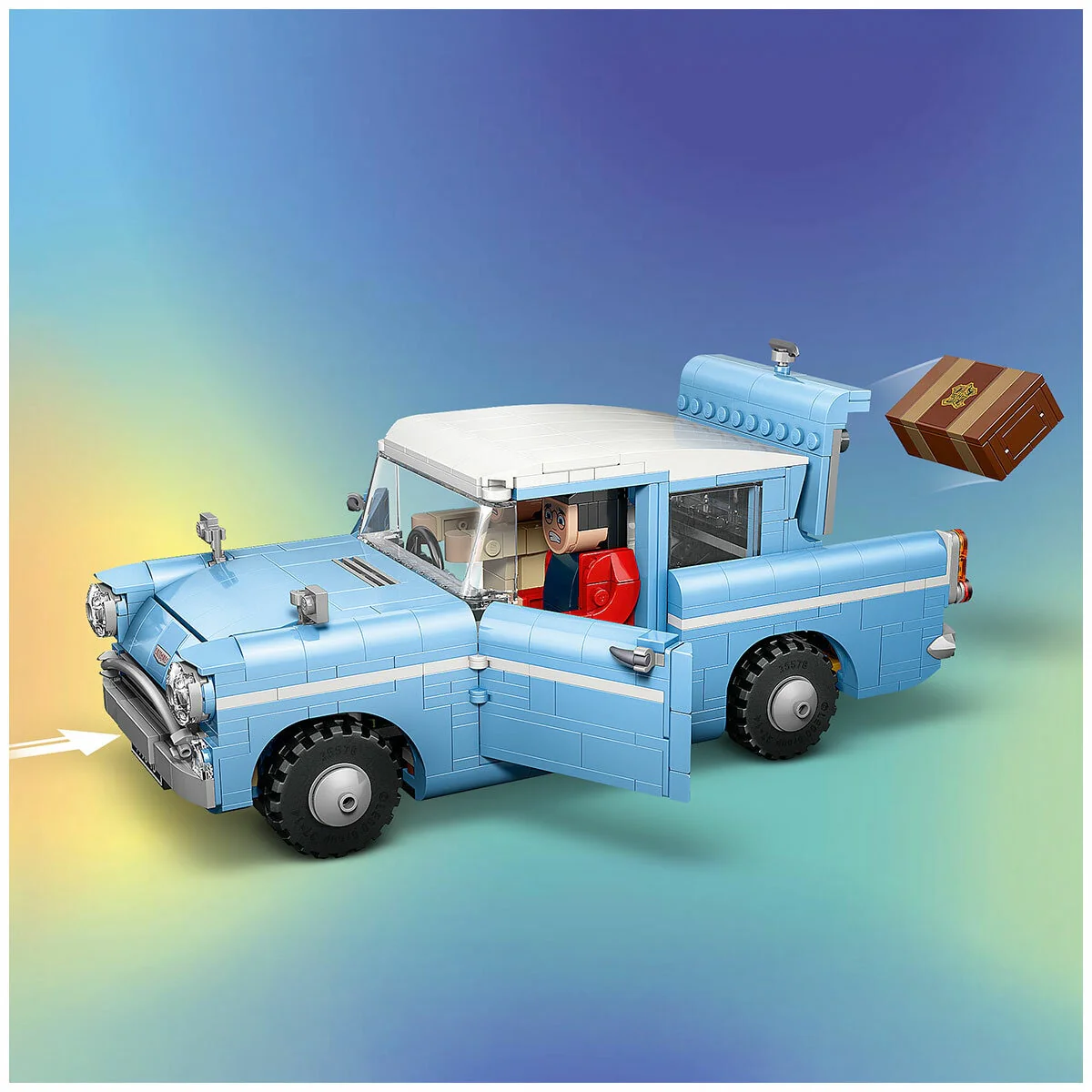 LEGO Harry Potter Enchanted Flying Ford Anglia 76470 Detailed 868 Pieces - Image 8