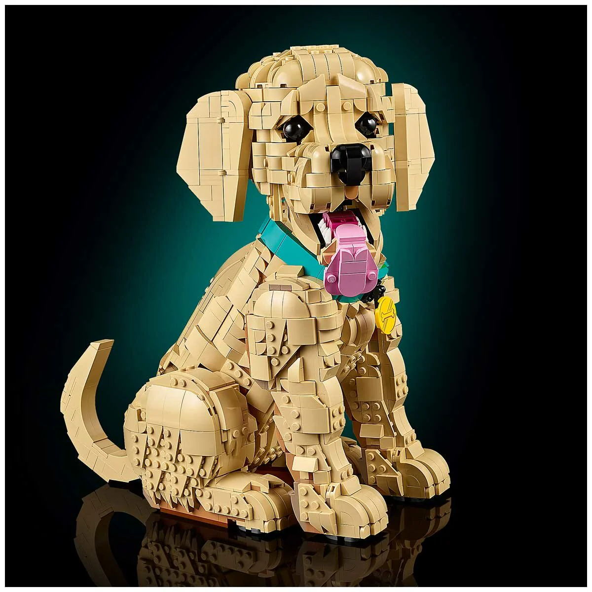 LEGO Icons Golden Retriever Puppy 11384 Adult Building Kit - Image 2