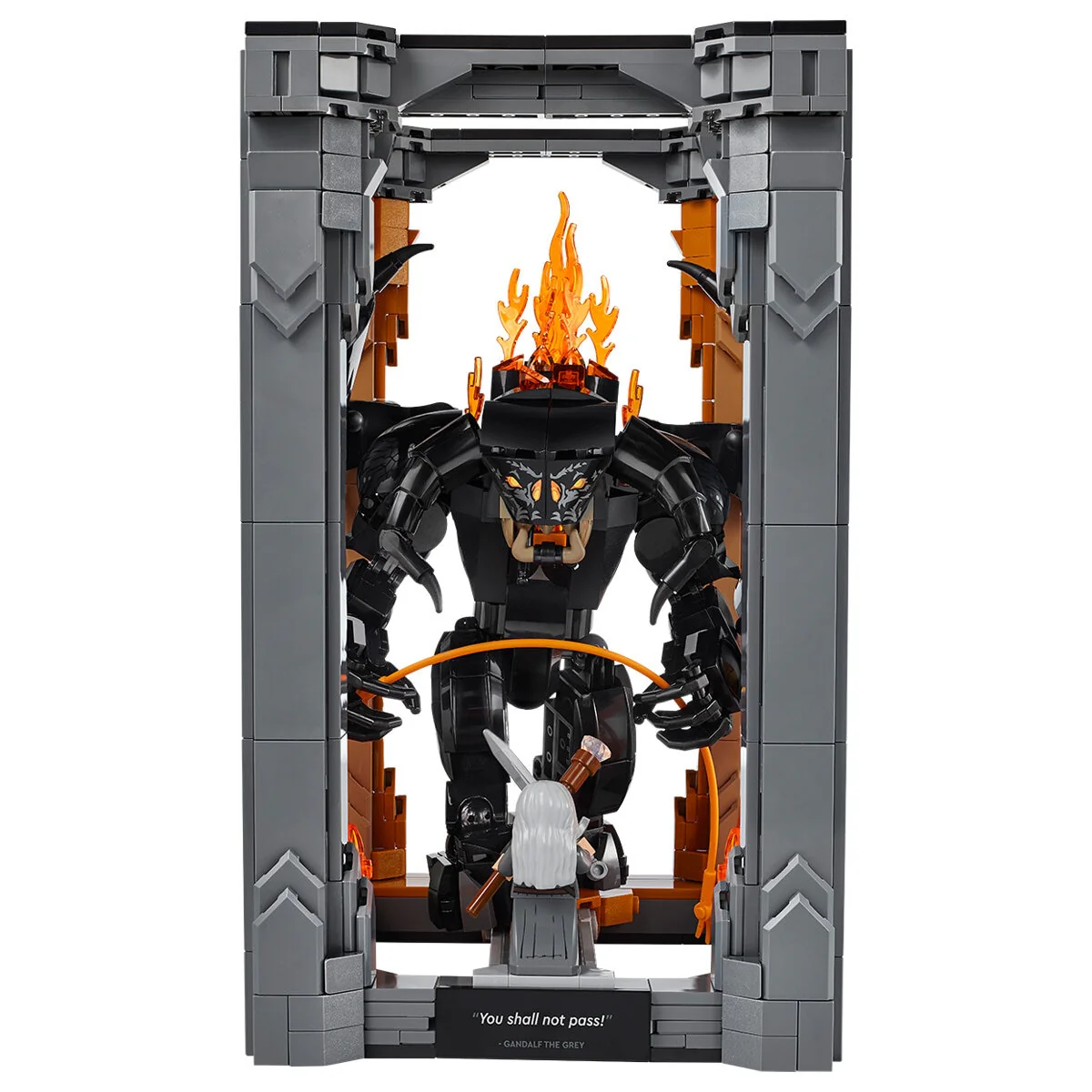 LEGO Icons Balrog Book Nook The Lord of the Rings 10367 1201pc - Image 3
