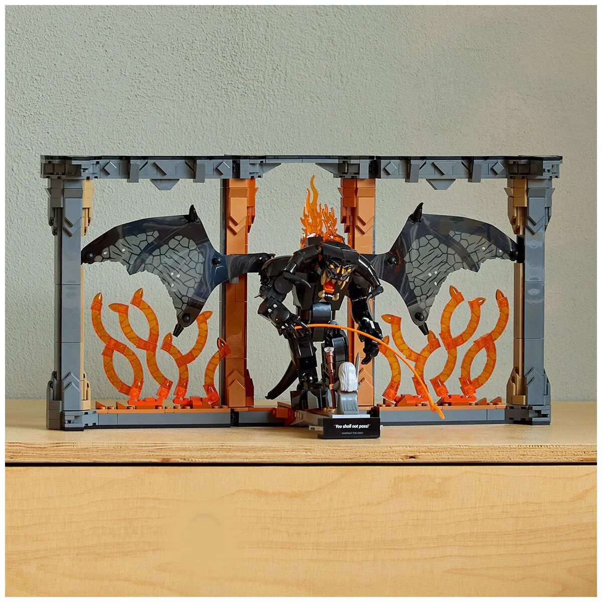 LEGO Icons Balrog Book Nook The Lord of the Rings 10367 1201pc - Image 4