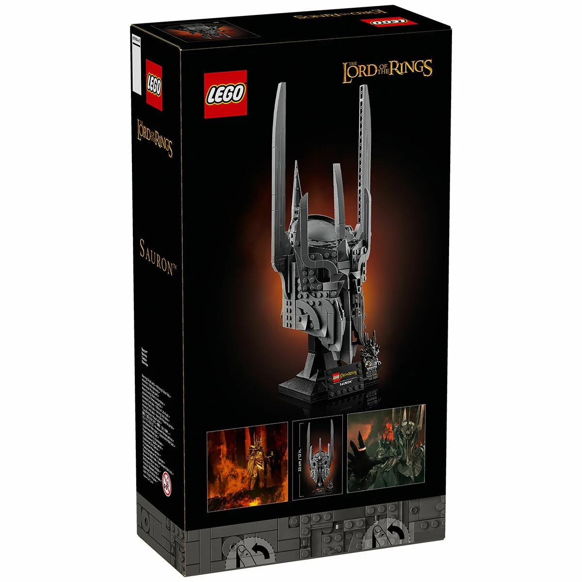 LEGO Icons The Lord of the Rings Sauron’s Helmet 11373 538-Piece - Image 7
