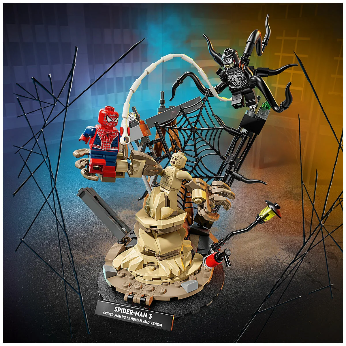 LEGO Marvel Spider-Man vs Sandman Epic Battle 76334 201-Piece Set (9+) - Image 7
