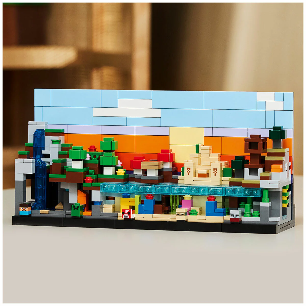 LEGO Minecraft Mini Biomes 21589 797-Piece Set for Display - Image 5