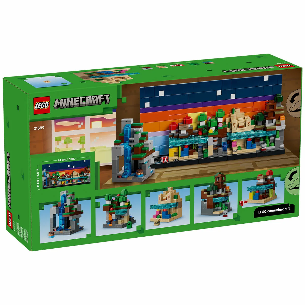 LEGO Minecraft Mini Biomes 21589 797-Piece Set for Display - Image 7