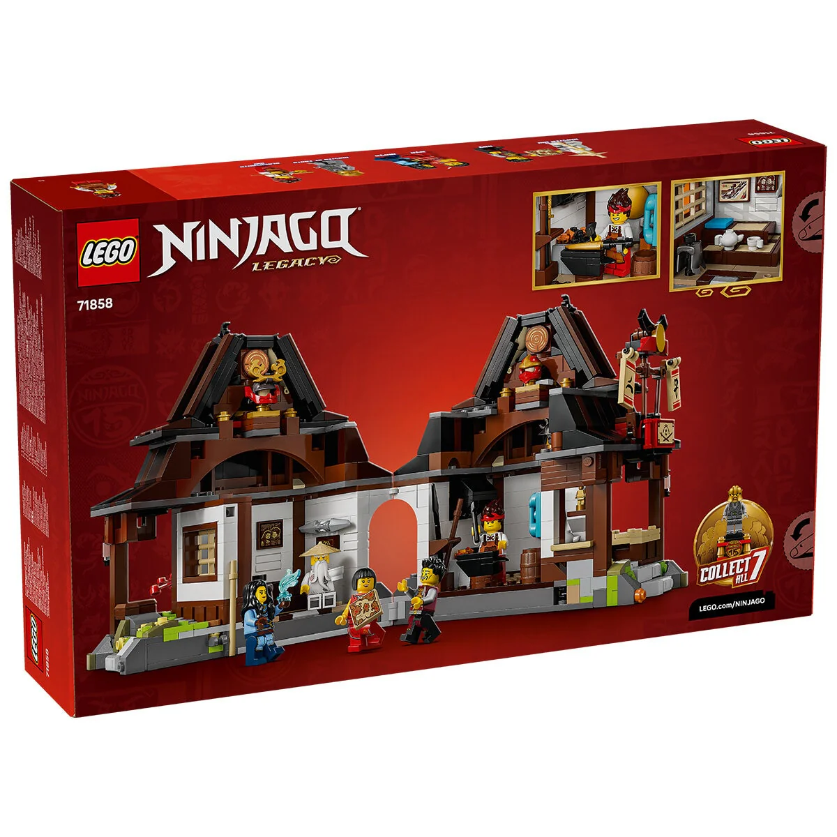 LEGO NINJAGO Four Weapons Blacksmith 15th Anniversary 71858 Black - Image 10