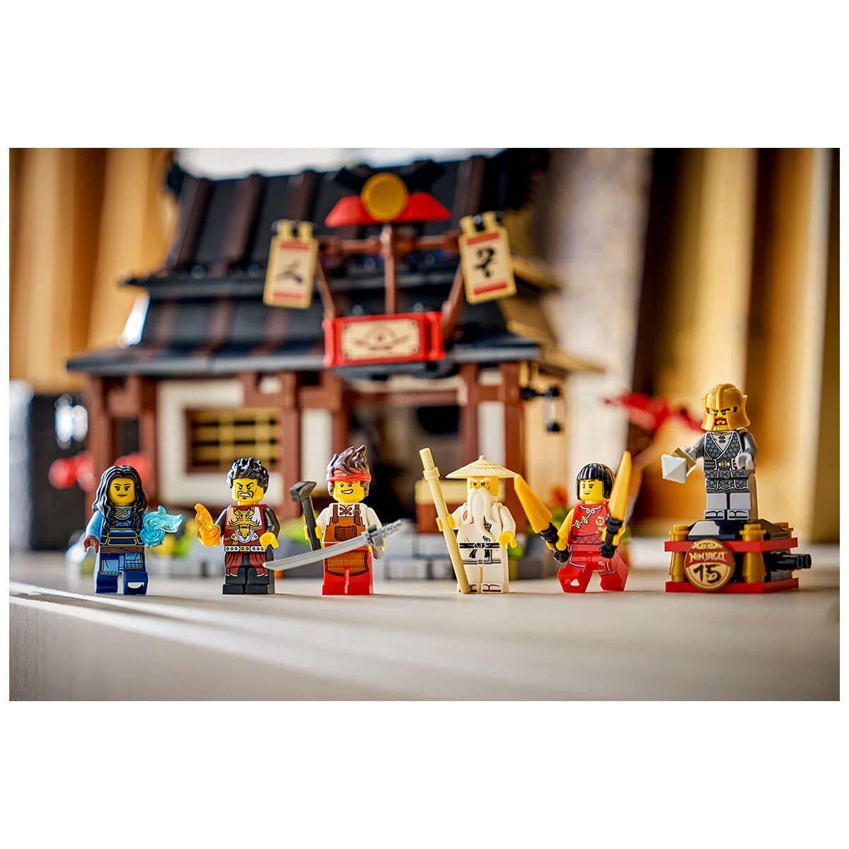 LEGO NINJAGO Four Weapons Blacksmith 15th Anniversary 71858 Black - Image 2