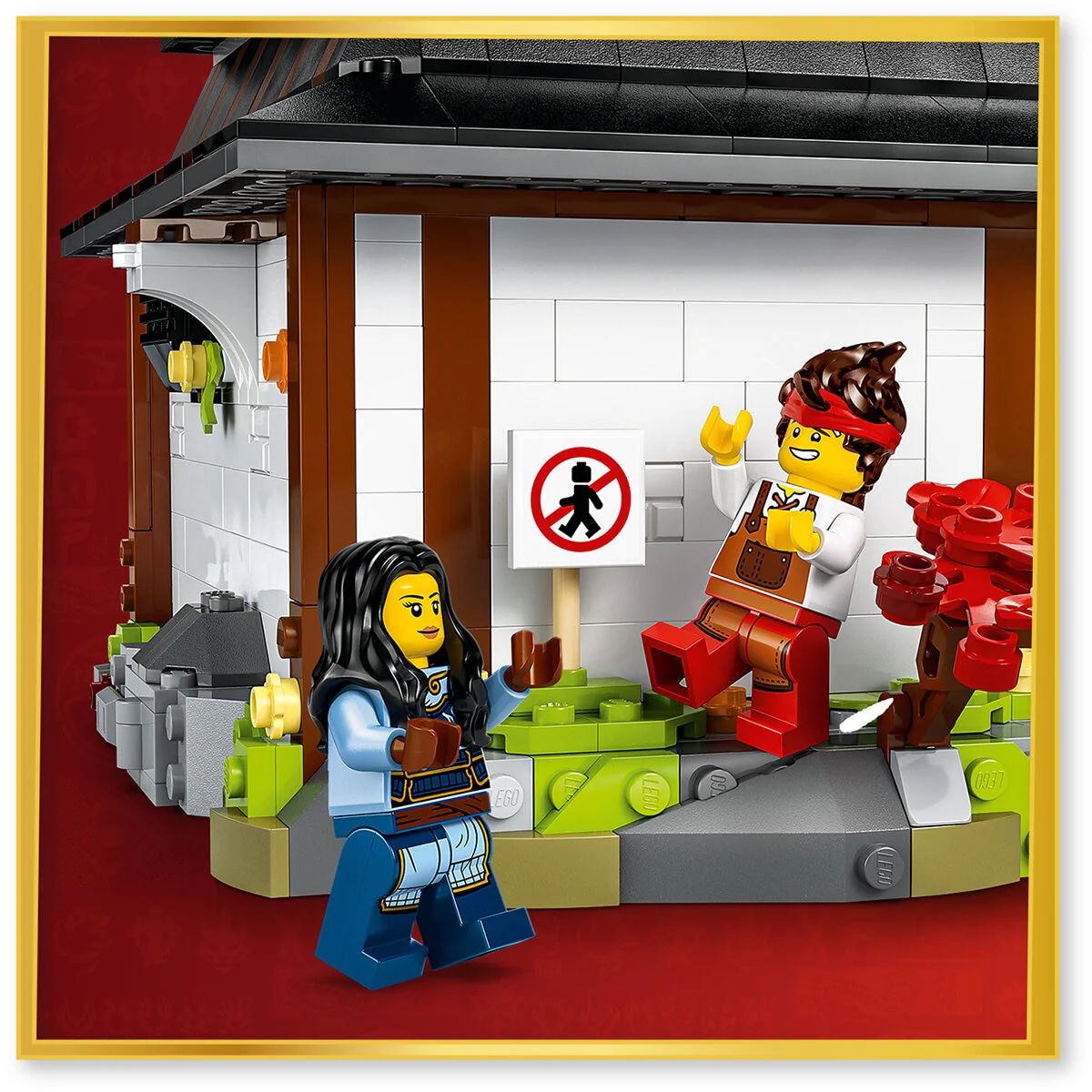 LEGO NINJAGO Four Weapons Blacksmith 15th Anniversary 71858 Black - Image 4