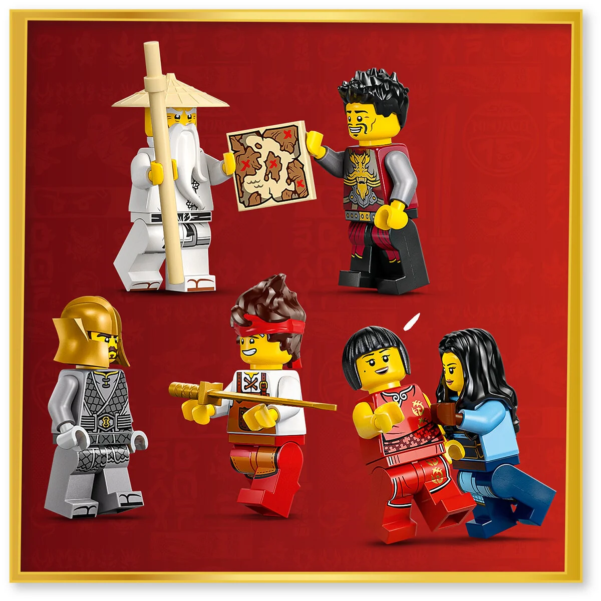 LEGO NINJAGO Four Weapons Blacksmith 15th Anniversary 71858 Black - Image 5