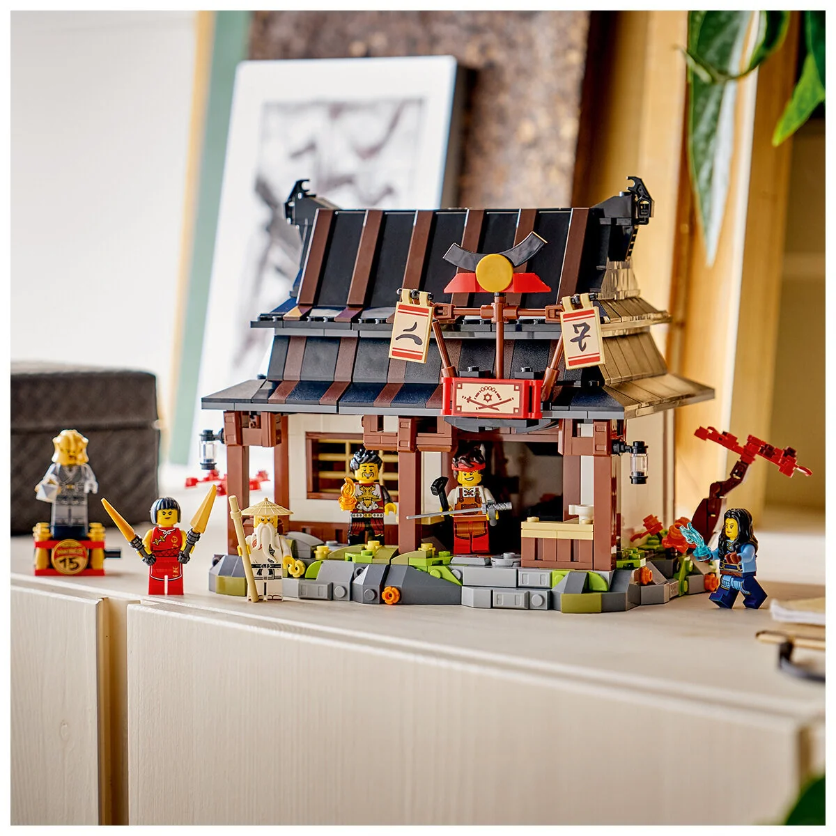 LEGO NINJAGO Four Weapons Blacksmith 15th Anniversary 71858 Black - Image 9