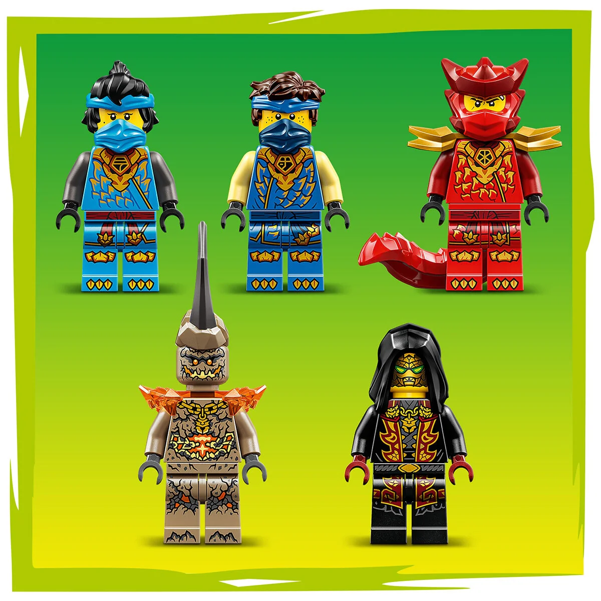 LEGO NINJAGO Jay’s Transforming Car 71856 2 in 1 Ninja Car Toy - Image 10