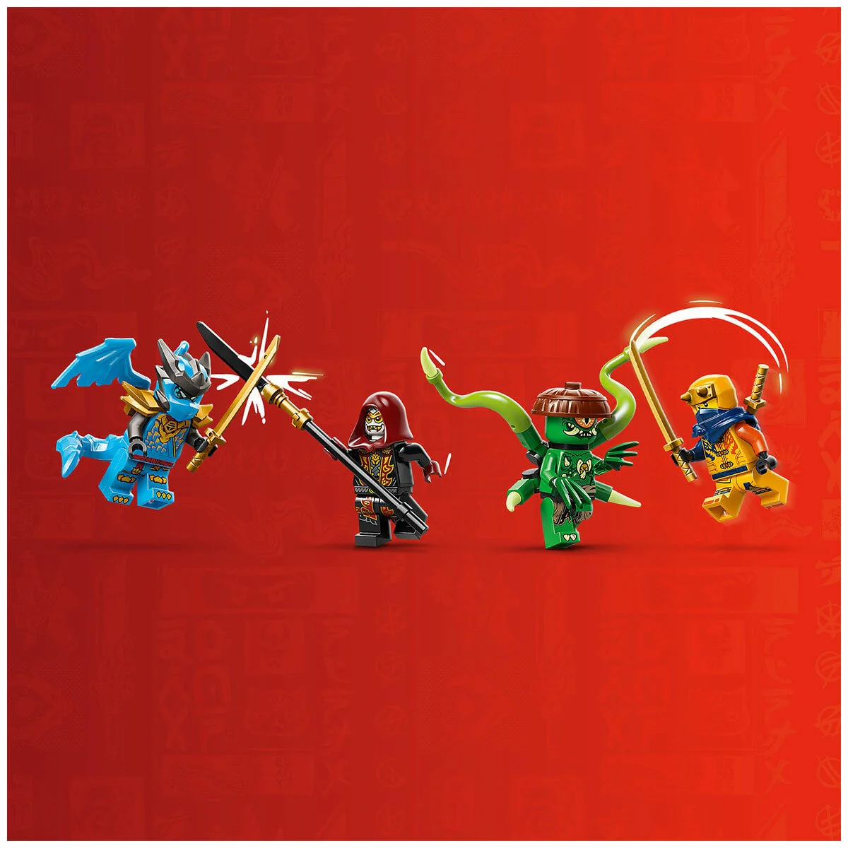 LEGO Ninjago Ninja Dragon Riyu’s Battle 71855 347-Piece Posable - Image 2