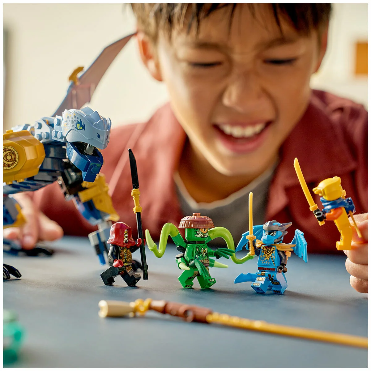 LEGO Ninjago Ninja Dragon Riyu’s Battle 71855 347-Piece Posable - Image 4
