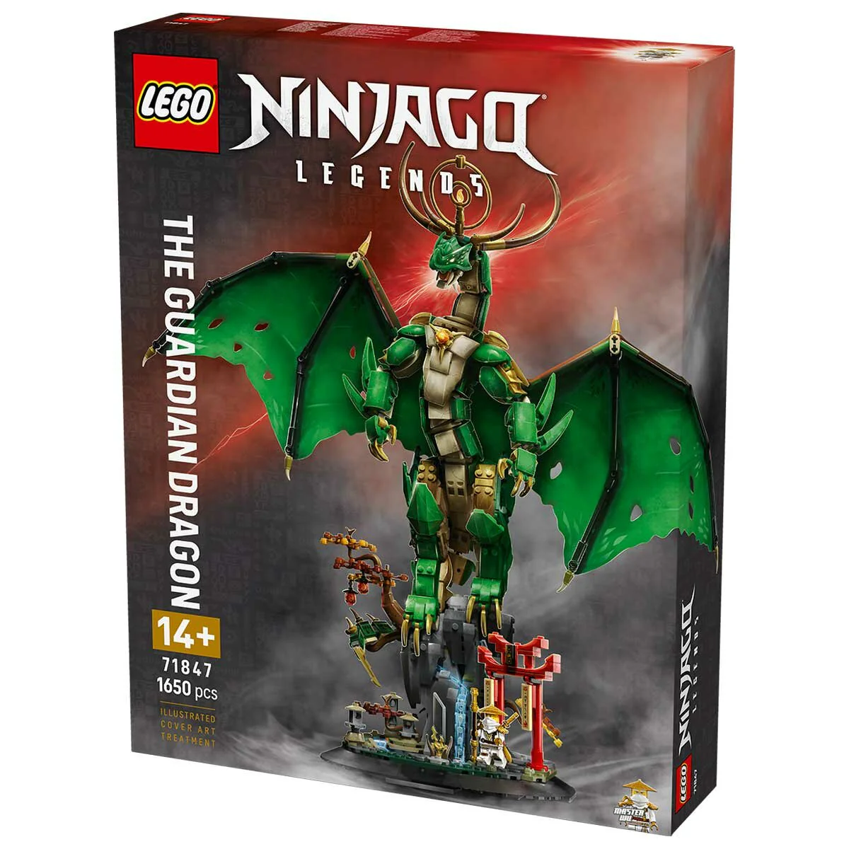 LEGO NINJAGO The Guardian Dragon 71847 1650-Piece Posable Display - Image 6