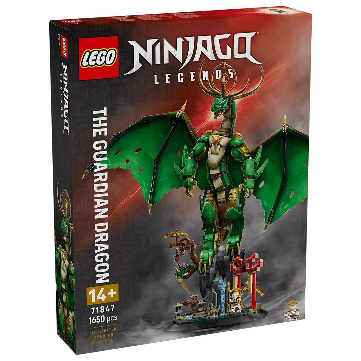 LEGO NINJAGO The Guardian Dragon 71847 1650-Piece Posable Display - Image 8