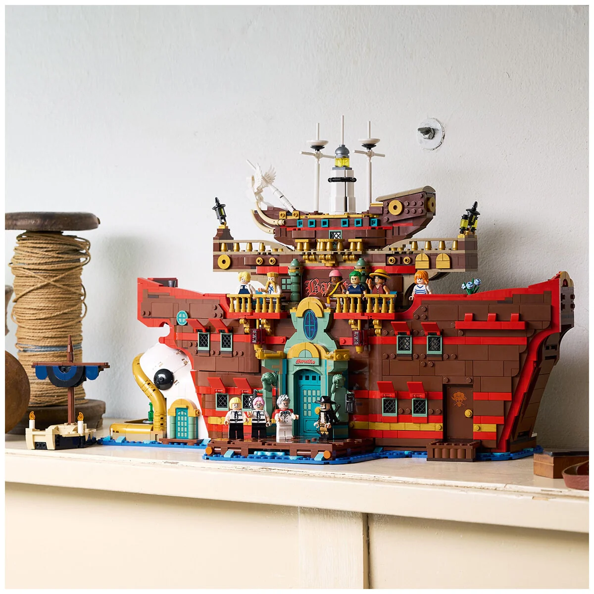 LEGO One Piece Detailed Baratie Floating Restaurant 75640 Building Set 18+ - Image 3