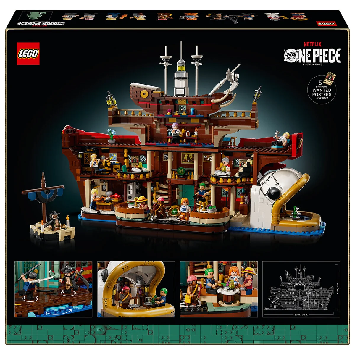 LEGO One Piece Detailed Baratie Floating Restaurant 75640 Building Set 18+ - Image 9