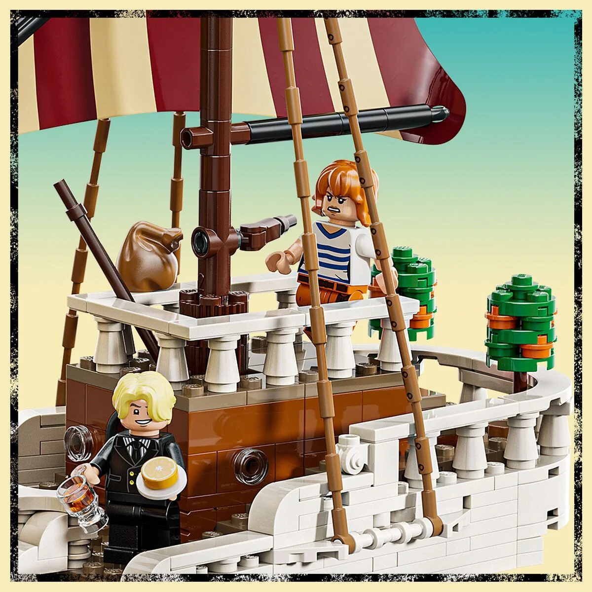 LEGO One Piece Going Merry Pirate Ship 75639 1376-Piece Set - Image 5