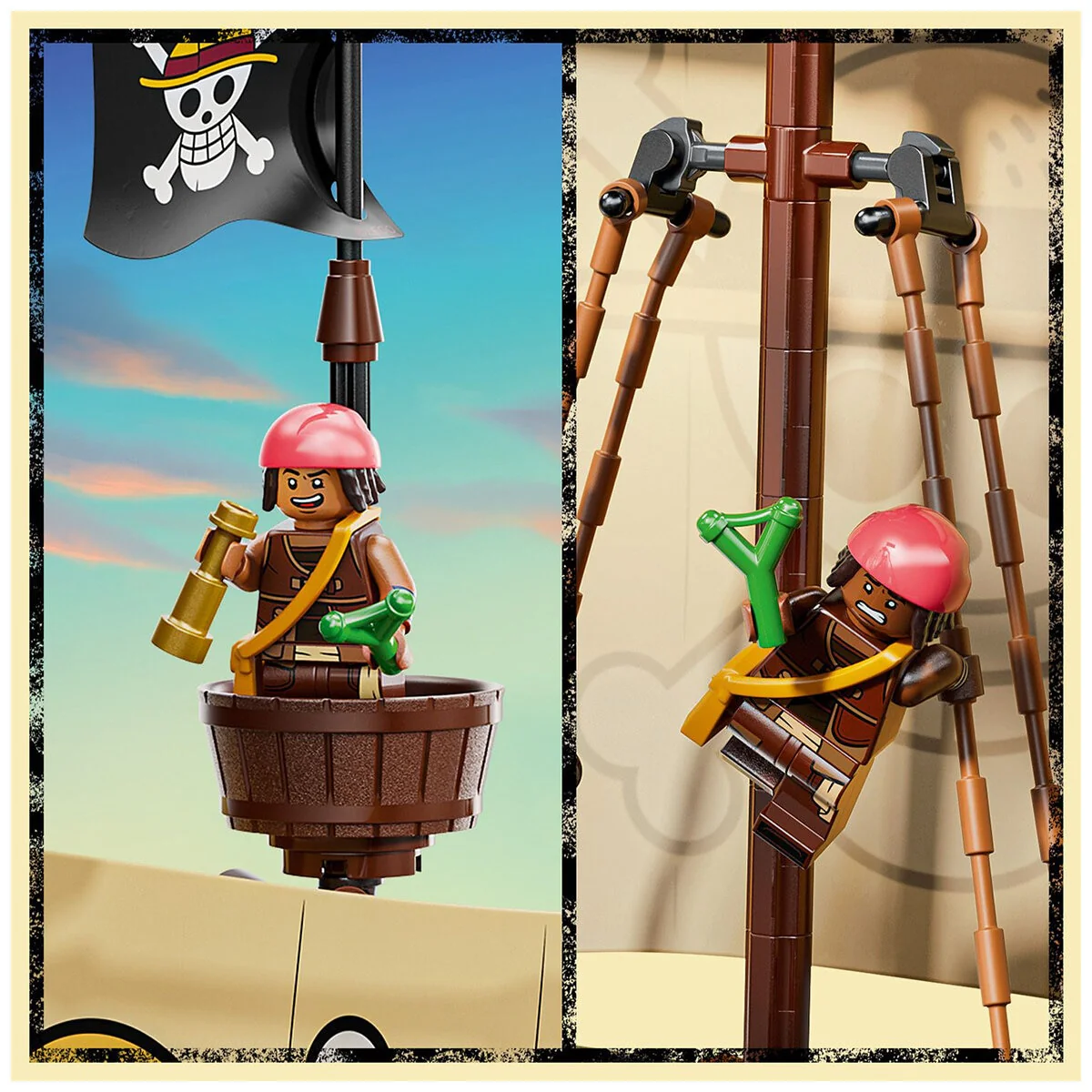 LEGO One Piece Going Merry Pirate Ship 75639 1376-Piece Set - Image 6