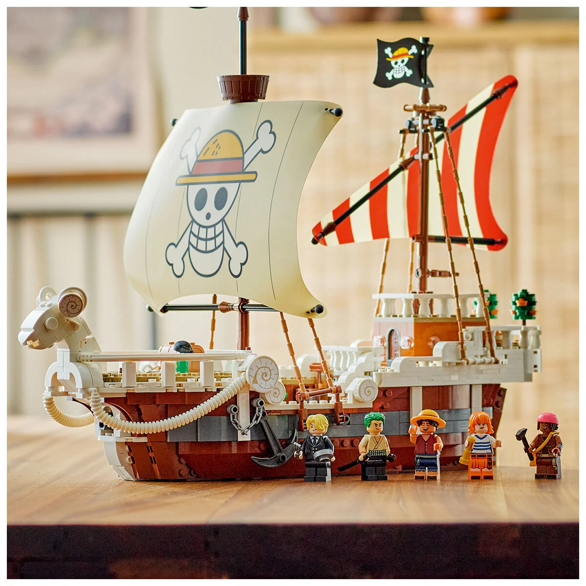 LEGO One Piece Going Merry Pirate Ship 75639 1376-Piece Set - Image 8