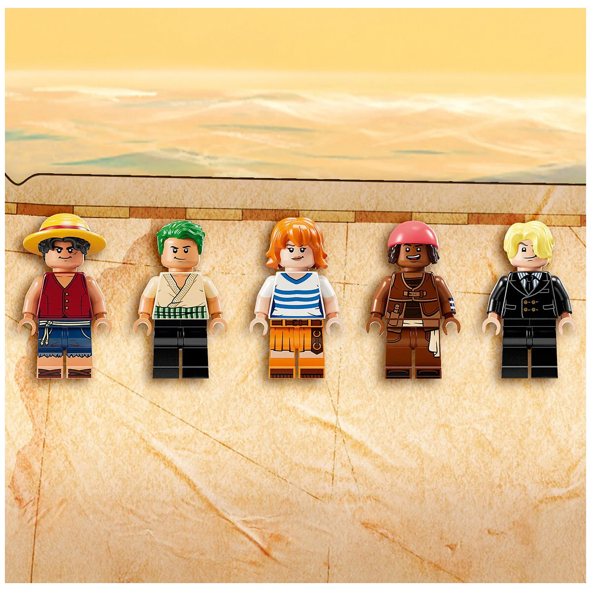 LEGO One Piece Going Merry Pirate Ship 75639 1376-Piece Set - Image 9
