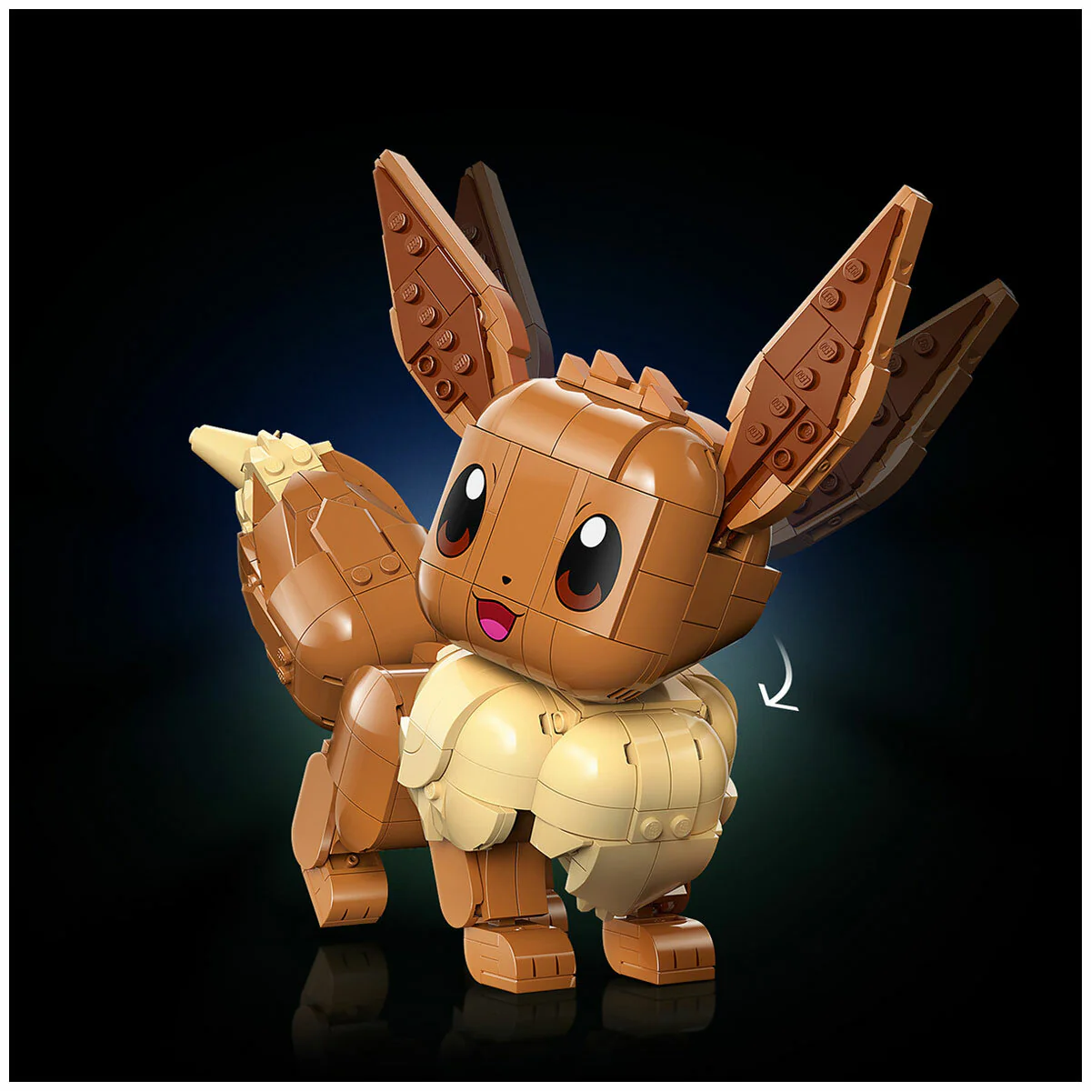 LEGO Pokémon Eevee 72151 Posable 587-Piece Building Kit for Adults - Image 14