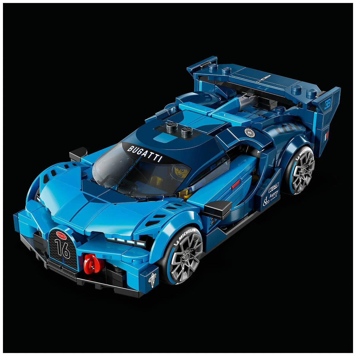 LEGO Speed Champions Bugatti Vision GT Car 77253 284 Pieces Stylish - Image 4