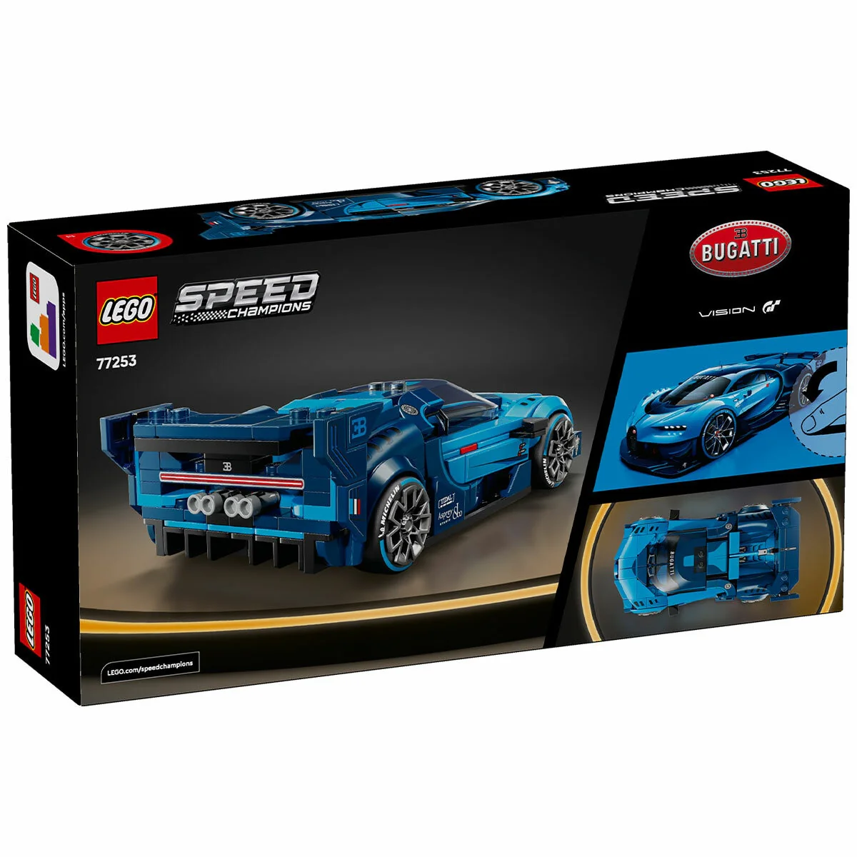 LEGO Speed Champions Bugatti Vision GT Car 77253 284 Pieces Stylish - Image 7