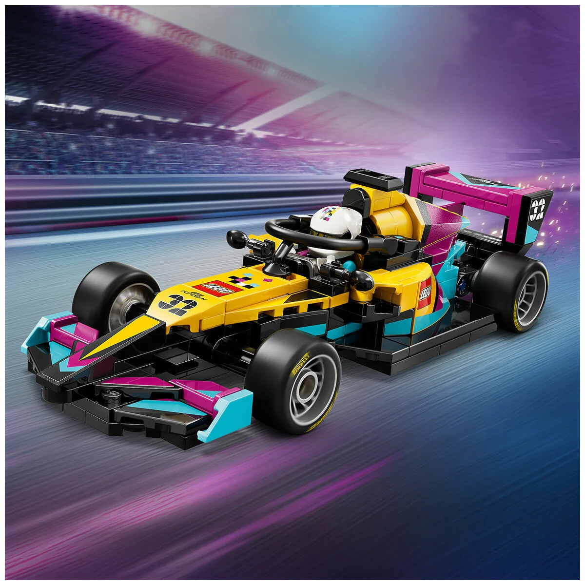 LEGO Speed Champions F1 ACADEMY Race Car 77258 201-Piece Set - Image 7